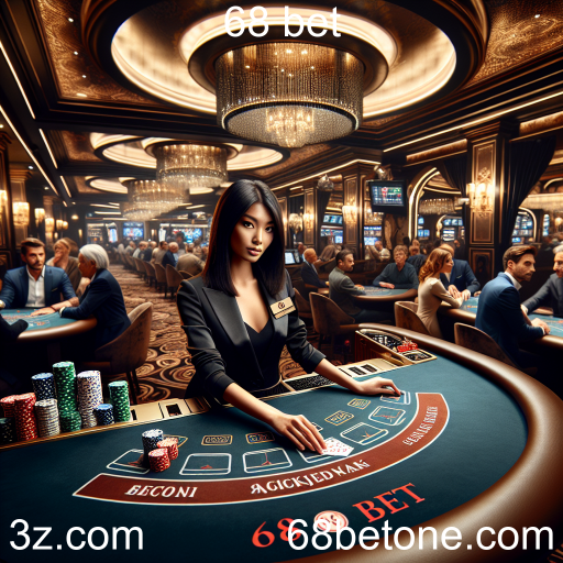 Experiência Imersiva em Jogos Ao Vivo na 68 Bet